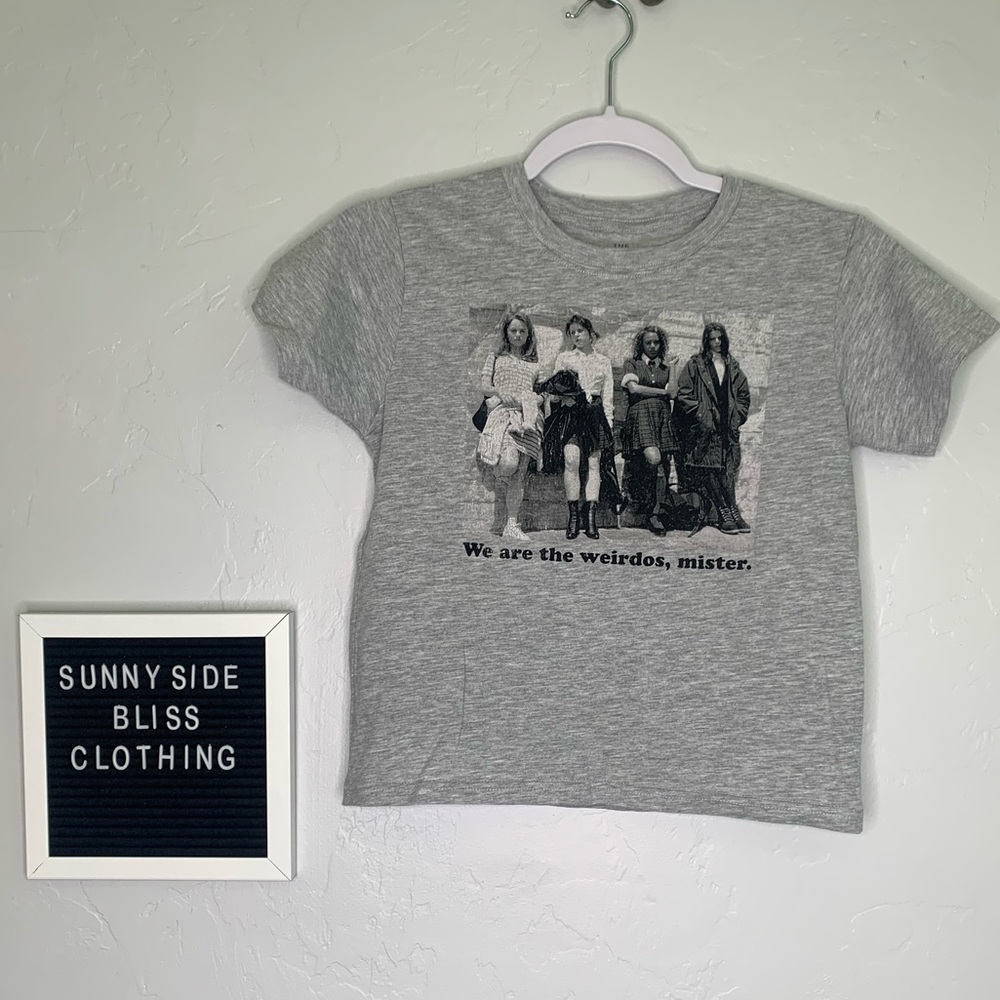 The Craft Gray Babydoll Graphic Tee Size Small